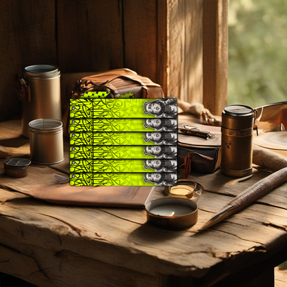 Sinner Arrow Wraps on rustic table at golden hour camp, perfect Father's Day gift. | titlex-scene-fathers-day