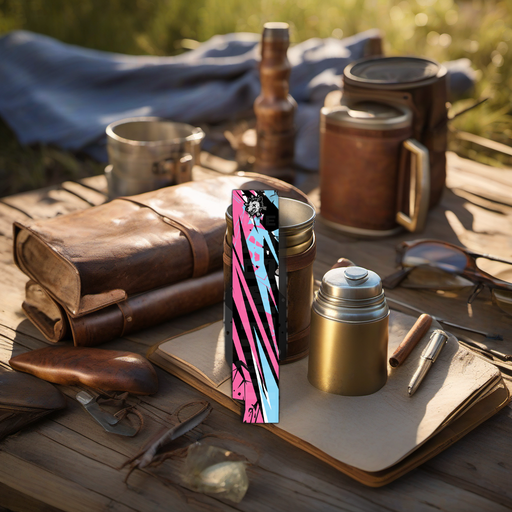 Comic Pop Arrow Wrap on rustic wood at golden hour, perfect Father's Day gift setting. | titlex-scene-fathers-day