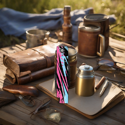 Comic Pop Arrow Wrap on rustic wood at golden hour, perfect Father's Day gift setting. | titlex-scene-fathers-day