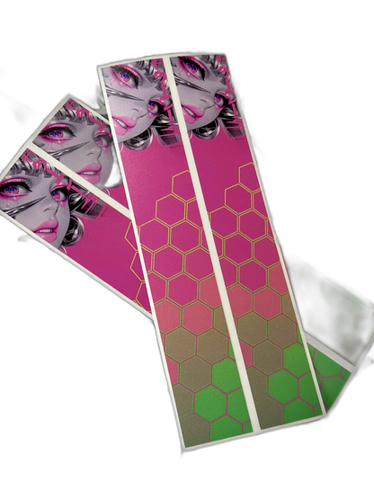 Peek Arrow Wraps, colorful patterned wraps. | titlex-cutout