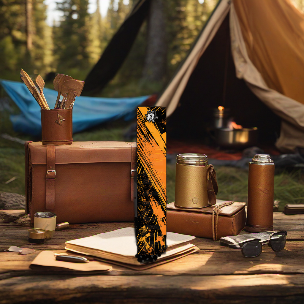 Comic Pop Arrow Wrap on rustic wood at golden hour, perfect Father's Day gift setting. | titlex-scene-fathers-day