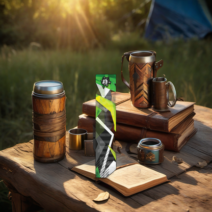 Comic Pop Arrow Wrap on rustic wood at golden hour, perfect Father's Day gift display. | titlex-scene-fathers-day