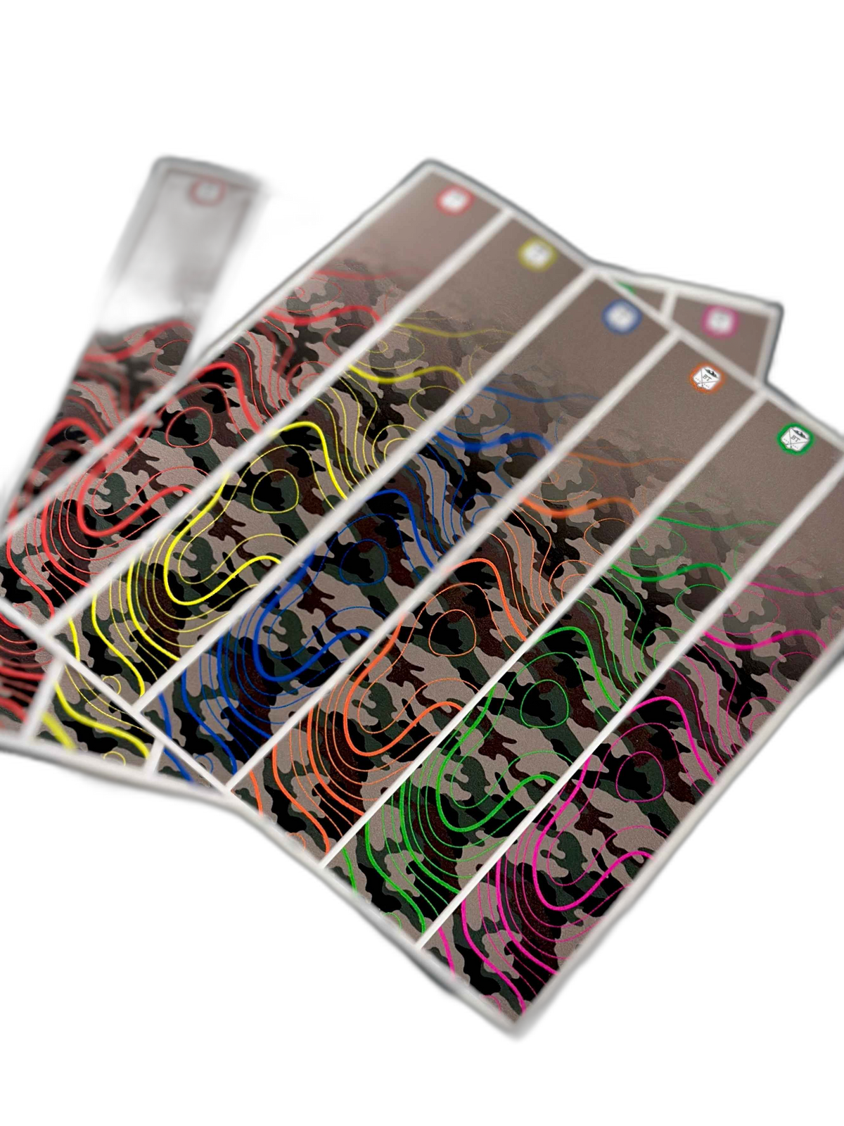 Multicam Topo Arrow Wraps. Camouflage pattern, tactical accessory. | titlex-cutout