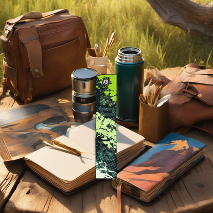 Comic Pop Arrow Wrap on rustic wood at golden hour, perfect Father's Day gift setting. | titlex-scene-fathers-day