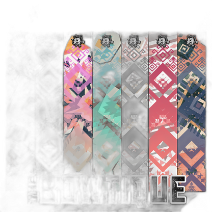 Abstract Western Arrow Wraps: Multicolor, featuring bold arrow designs. | titlex-cutout