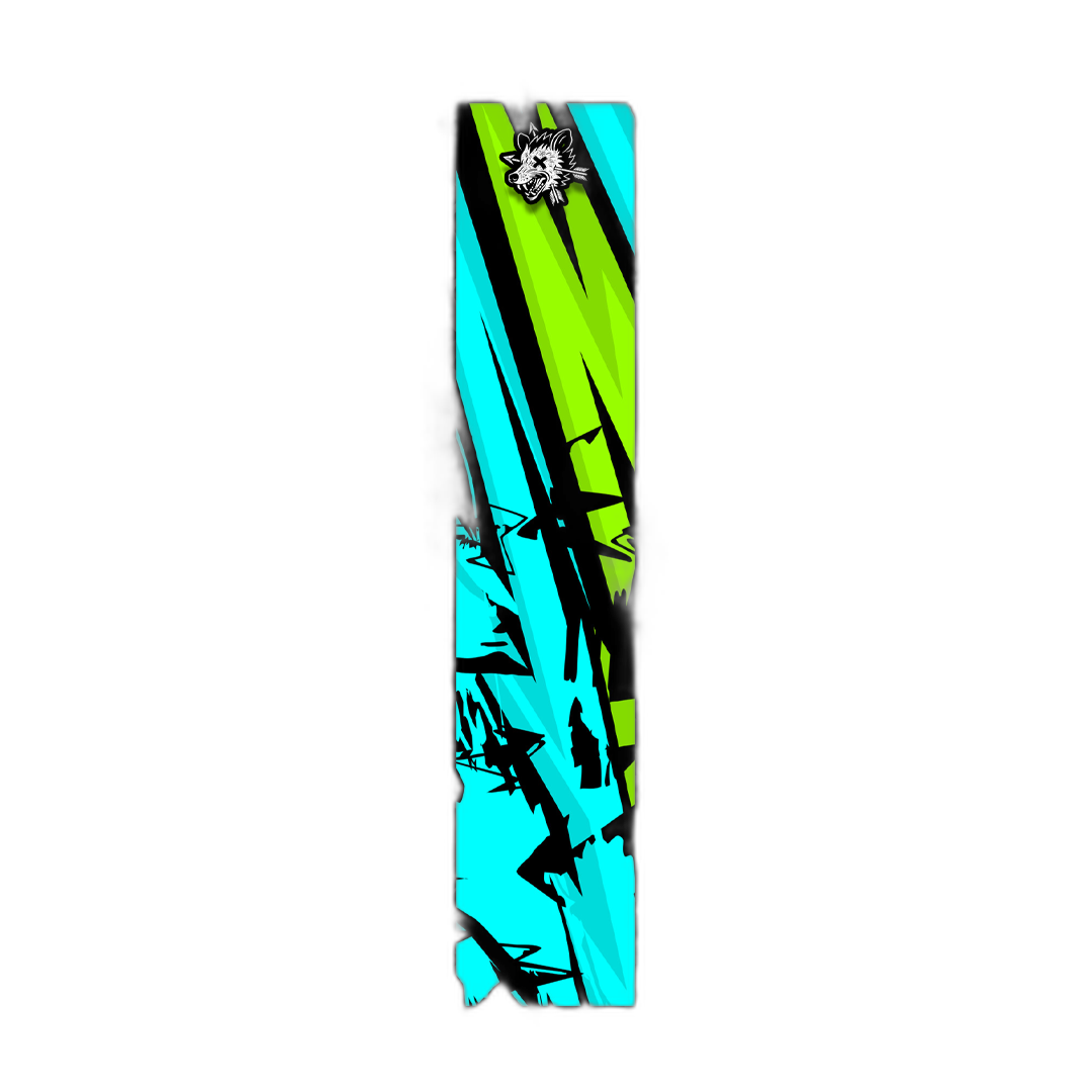 Comic Pop Arrow Wrap, featuring vibrant comic book style graphics and bold colors. | titlex-cutout