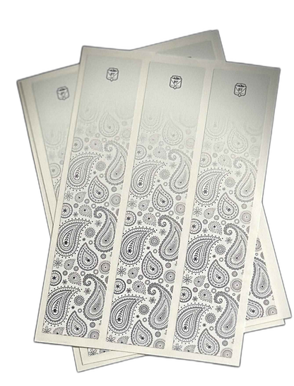 Bandana Fade Arrow Wraps: Colorful, patterned fabric wraps with visible arrow design. | titlex-cutout