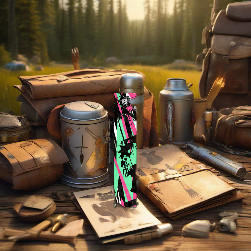 Comic Pop Arrow Wrap on rustic wood at golden hour, perfect Father's Day gift scene. | titlex-scene-fathers-day