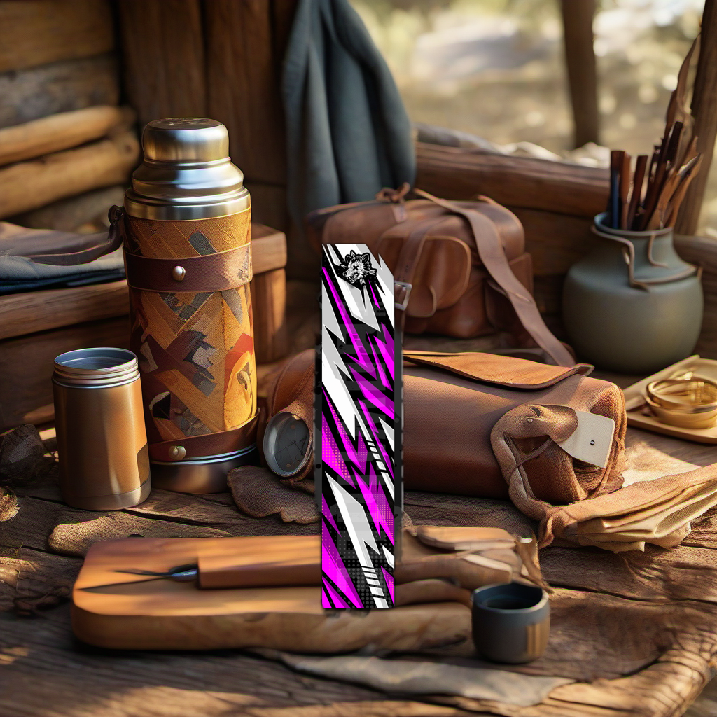 Comic Pop Arrow Wrap on rustic wood at golden hour, perfect Father's Day gift display. | titlex-scene-fathers-day
