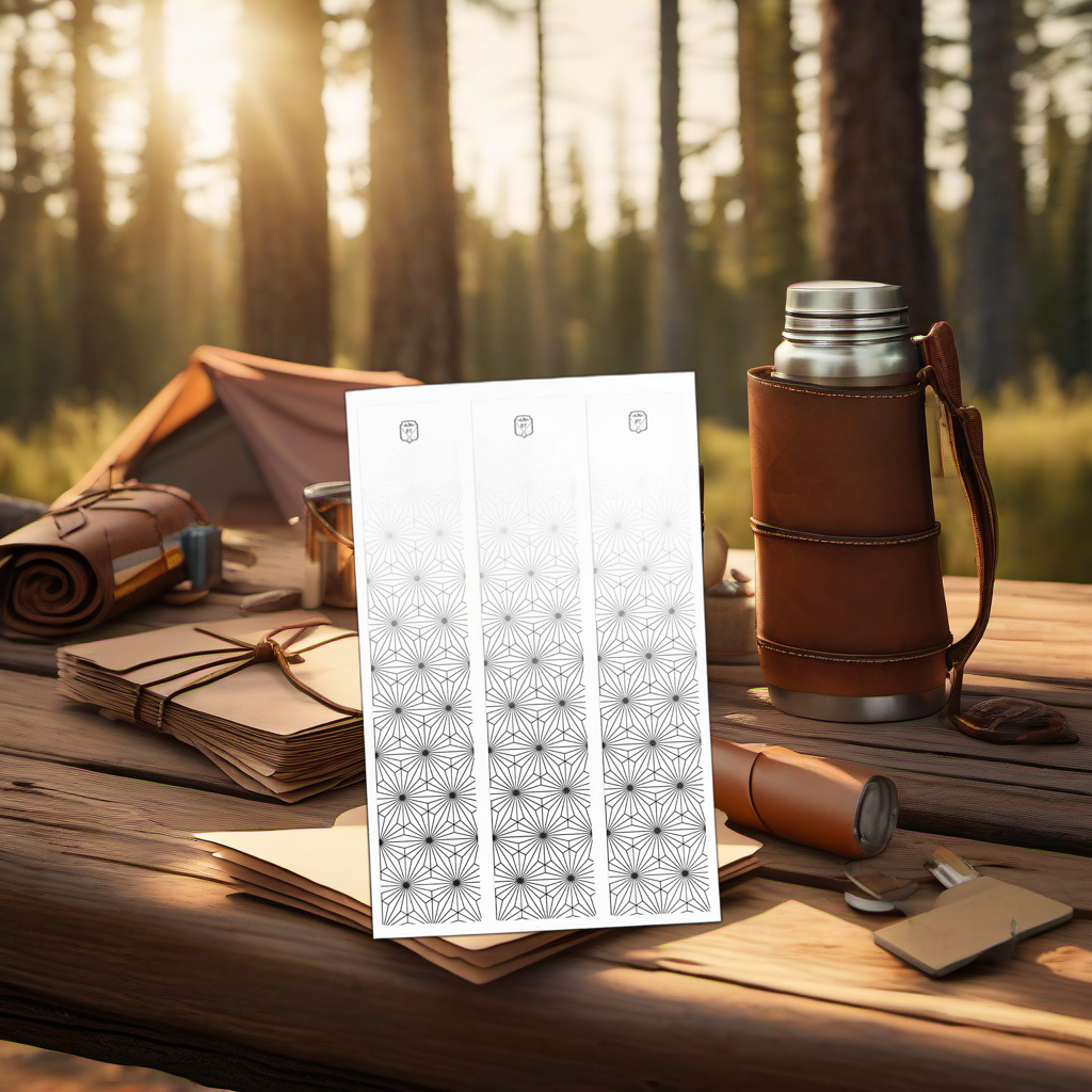 GEO SUN Arrow Wraps on rustic table at golden hour camp, perfect Father's Day gift. | titlex-scene-fathers-day