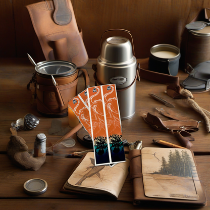 Drown Arrow Wraps on rustic wood at golden hour, perfect Father's Day gift setting. | titlex-scene-fathers-day