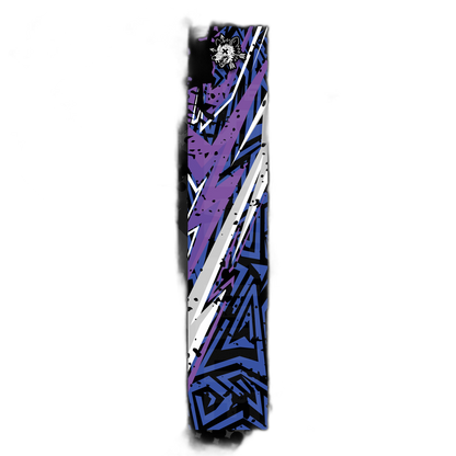 Comic Pop Arrow Wrap: Bright, colorful comic book style wrapping paper featuring comic art. | titlex-cutout