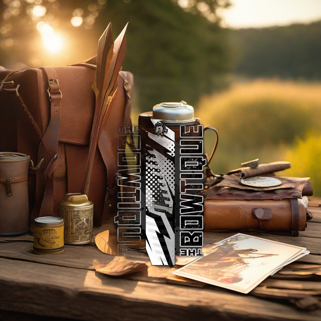 Comic Pop Arrow Wrap on rustic wood at golden hour, perfect Father's Day gift setting. | titlex-scene-fathers-day