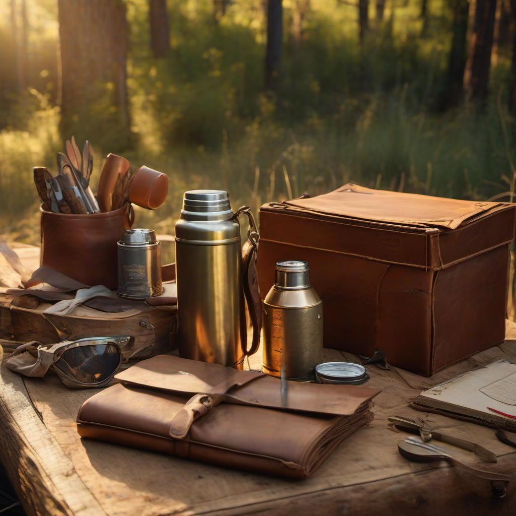 Arrow Wraps on rustic wood at golden hour camp; perfect Father's Day gift. | titlex-scene-fathers-day
