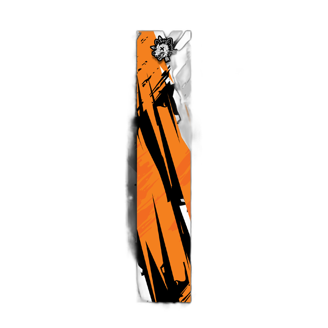 Comic Pop Arrow Wrap: Bright yellow and red comic book style wrapping paper with arrow graphics. | titlex-cutout