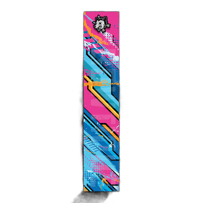 Comic Pop Arrow Wrap: Red and yellow comic book style packaging with "Pop" branding. | titlex-cutout