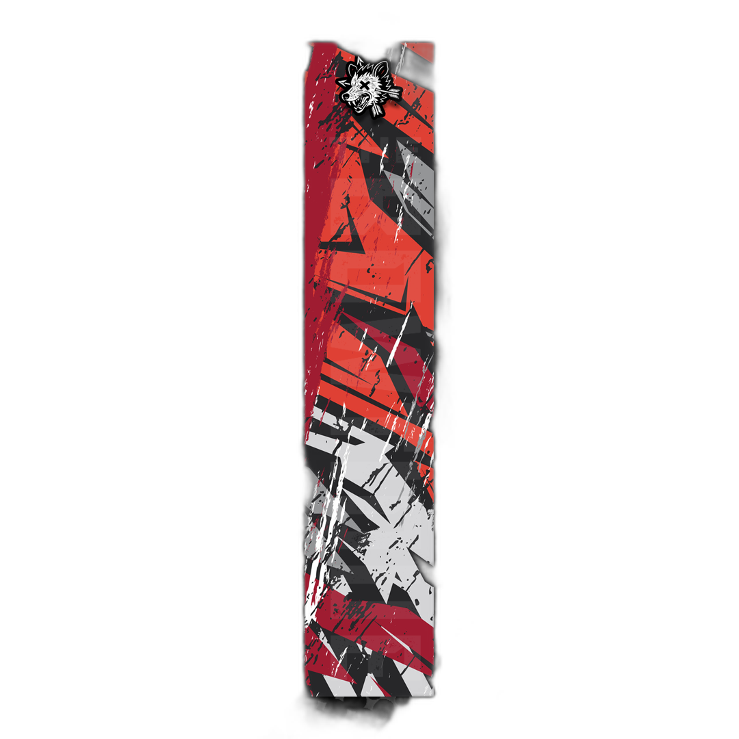 Comic Pop Arrow Wrap, vibrant colors, featuring comic book style artwork and branding. | titlex-cutout