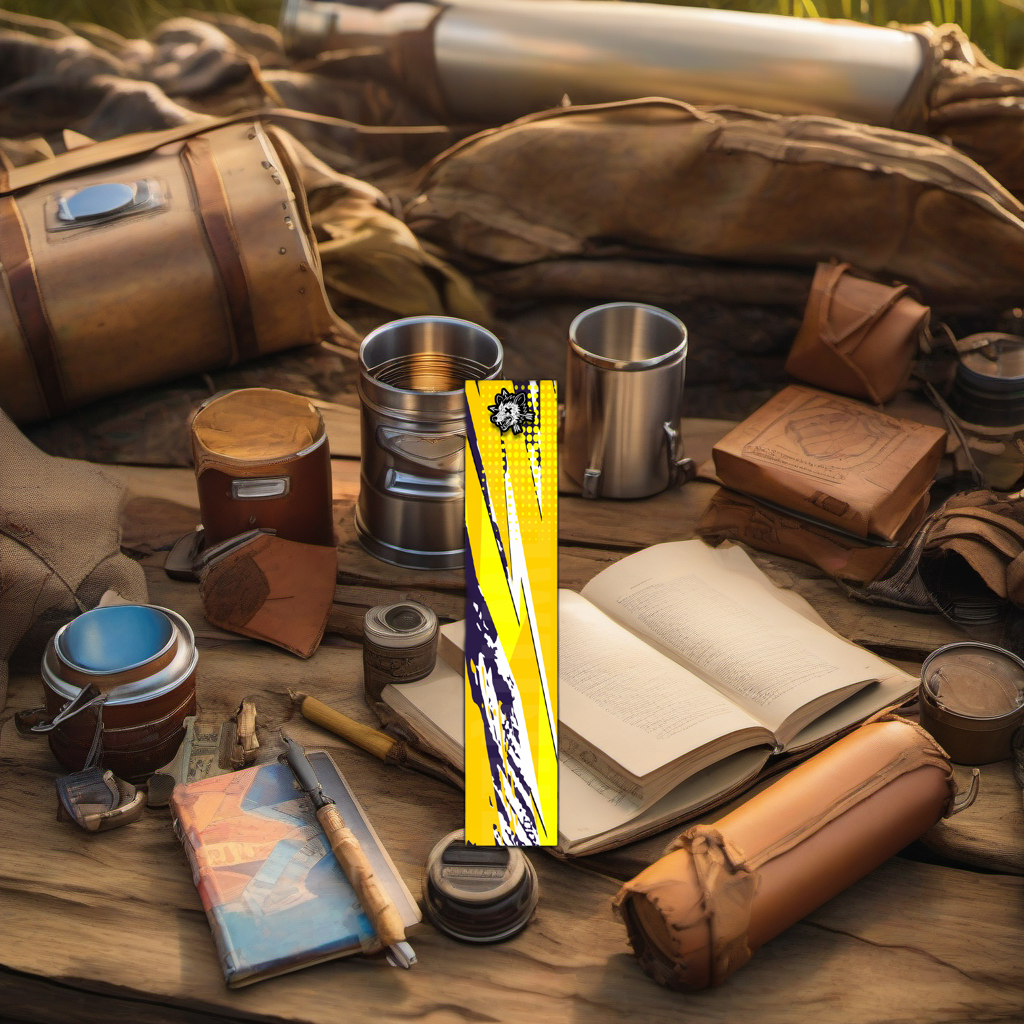 Comic Pop Arrow Wrap on rustic wood at golden hour, perfect Father's Day gift setting. | titlex-scene-fathers-day