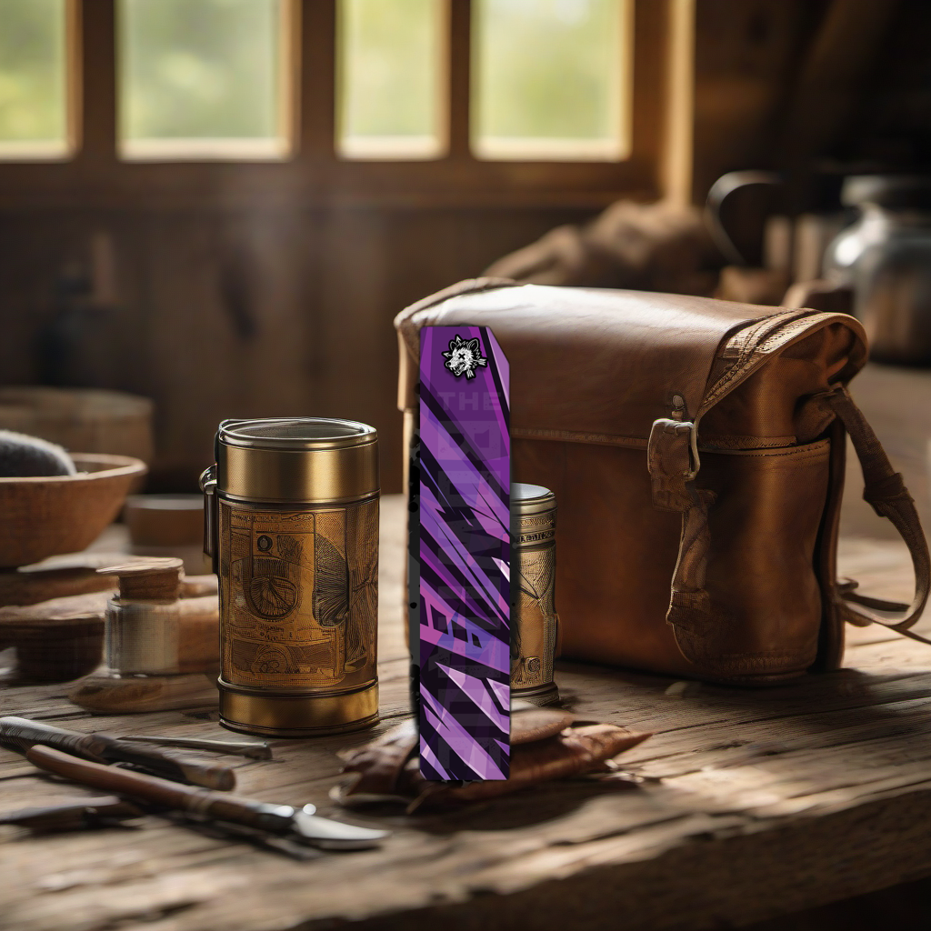 Comic Pop Arrow Wrap on rustic wood at golden hour, perfect Father's Day gift setting. | titlex-scene-fathers-day
