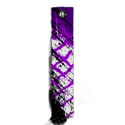 Comic Pop Arrow Wrap: Bright red and yellow comic-style arrow design. | titlex-cutout