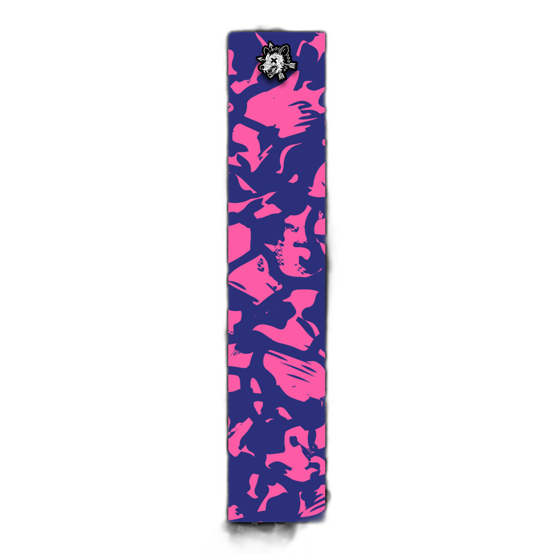 Comic Pop Arrow Wrap: Bright red and yellow comic-style arrow design. | titlex-cutout