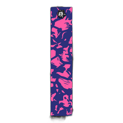 Comic Pop Arrow Wrap: Bright red and yellow comic-style arrow design. | titlex-cutout