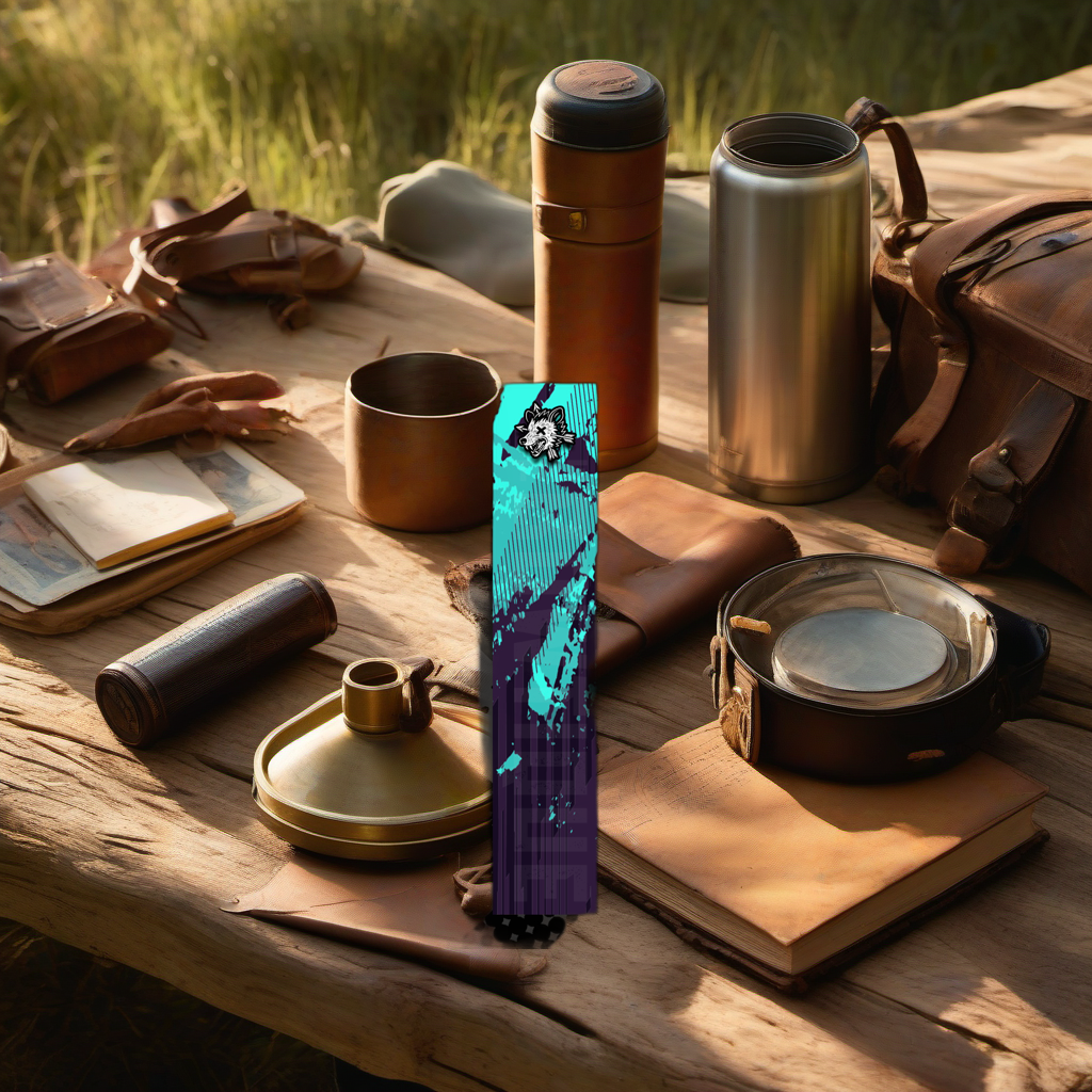 Comic Pop Arrow Wrap on rustic wood at golden hour, perfect Father's Day gift setting. | titlex-scene-fathers-day