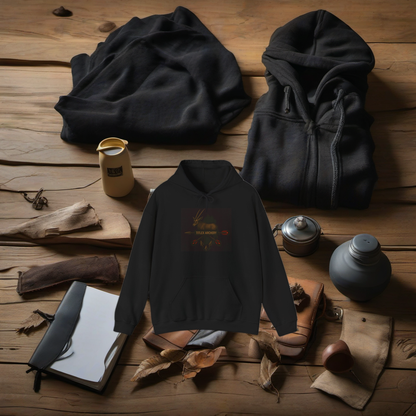 Oryx Archery Swag on rustic wood at golden hour camp, perfect Father's Day gift. | titlex-scene-fathers-day