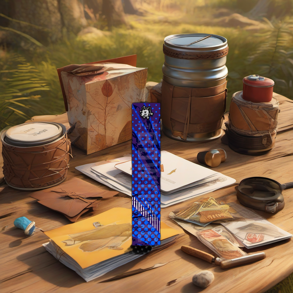 Comic Pop Arrow Wrap on rustic wood at golden hour, perfect Father's Day gift scene. | titlex-scene-fathers-day