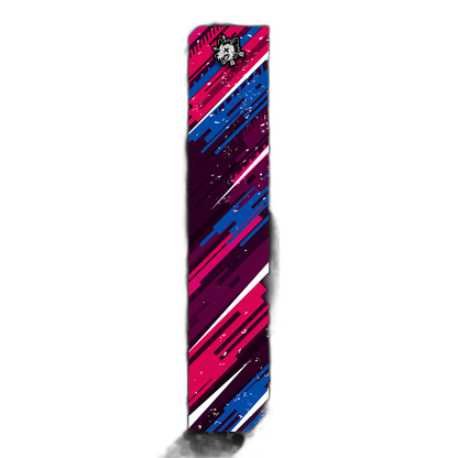 Comic Pop Arrow Wrap: Bright yellow and red comic-style wrapping paper with "Arrow" branding. | titlex-cutout
