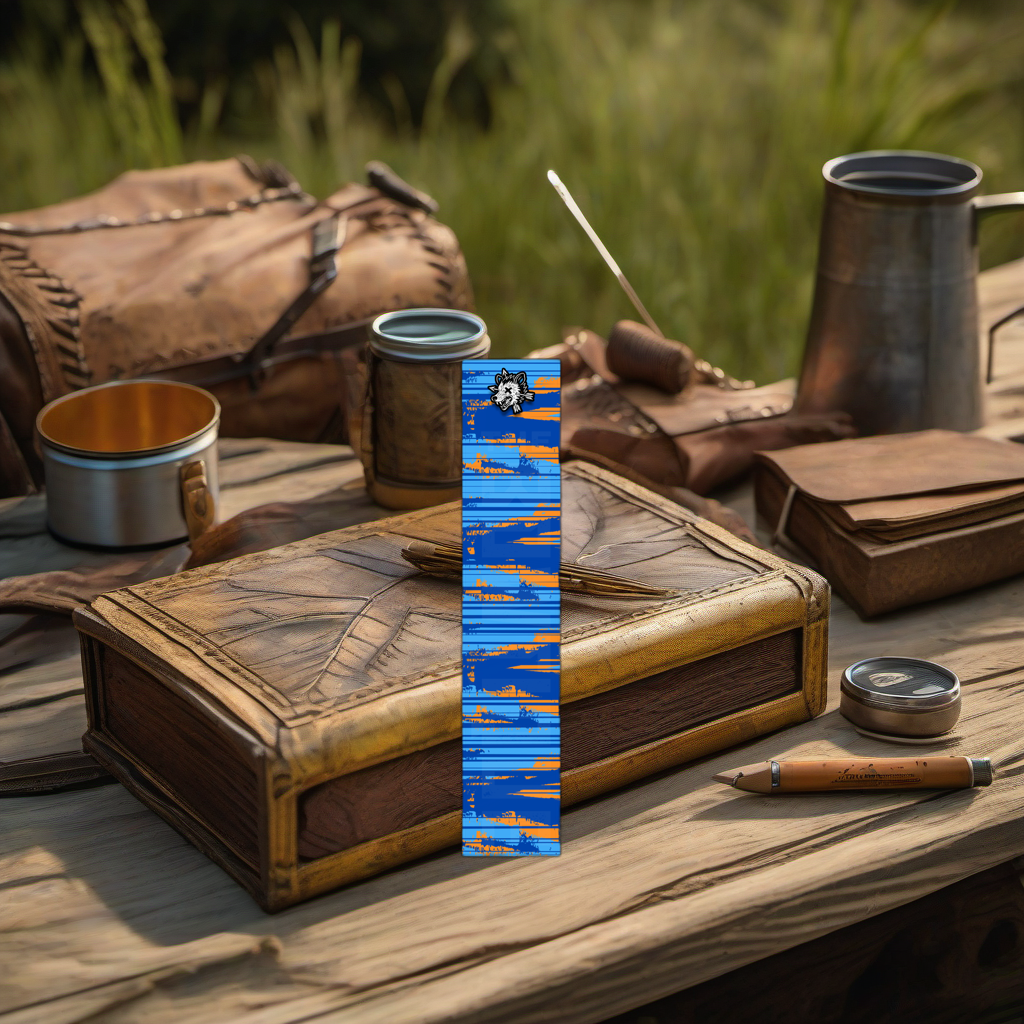 Comic Pop Arrow Wrap on rustic wood at golden hour, perfect Father's Day gift setting. | titlex-scene-fathers-day