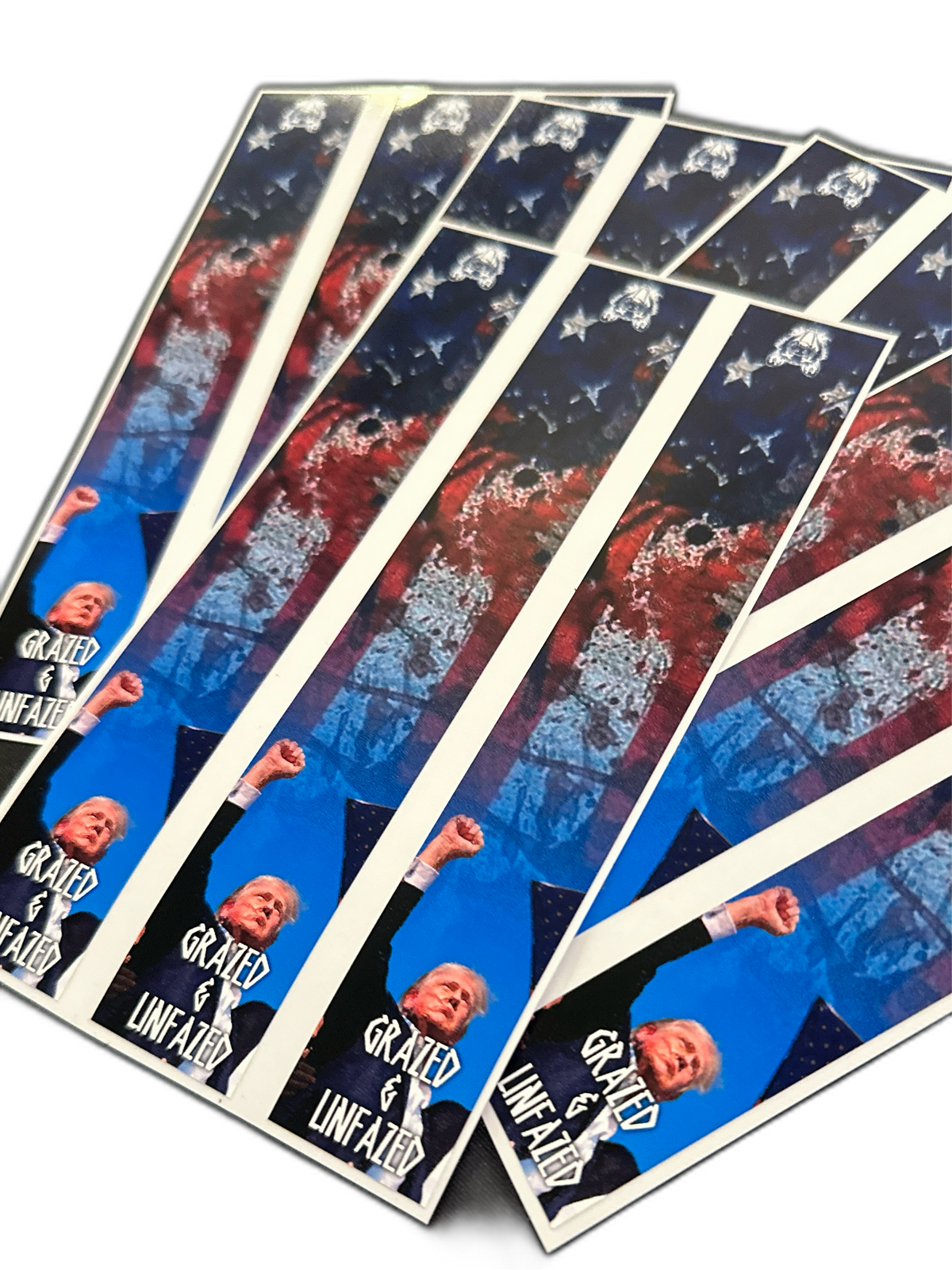 Arrow wraps featuring "Grazed & Unfazed" branding. Visible in assorted colors. | titlex-cutout