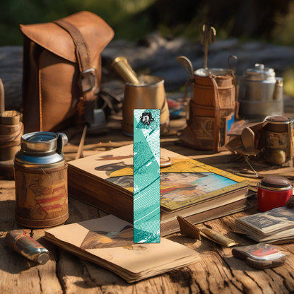 Comic Pop Arrow Wrap on rustic wood at golden hour, perfect Father's Day gift setting. | titlex-scene-fathers-day