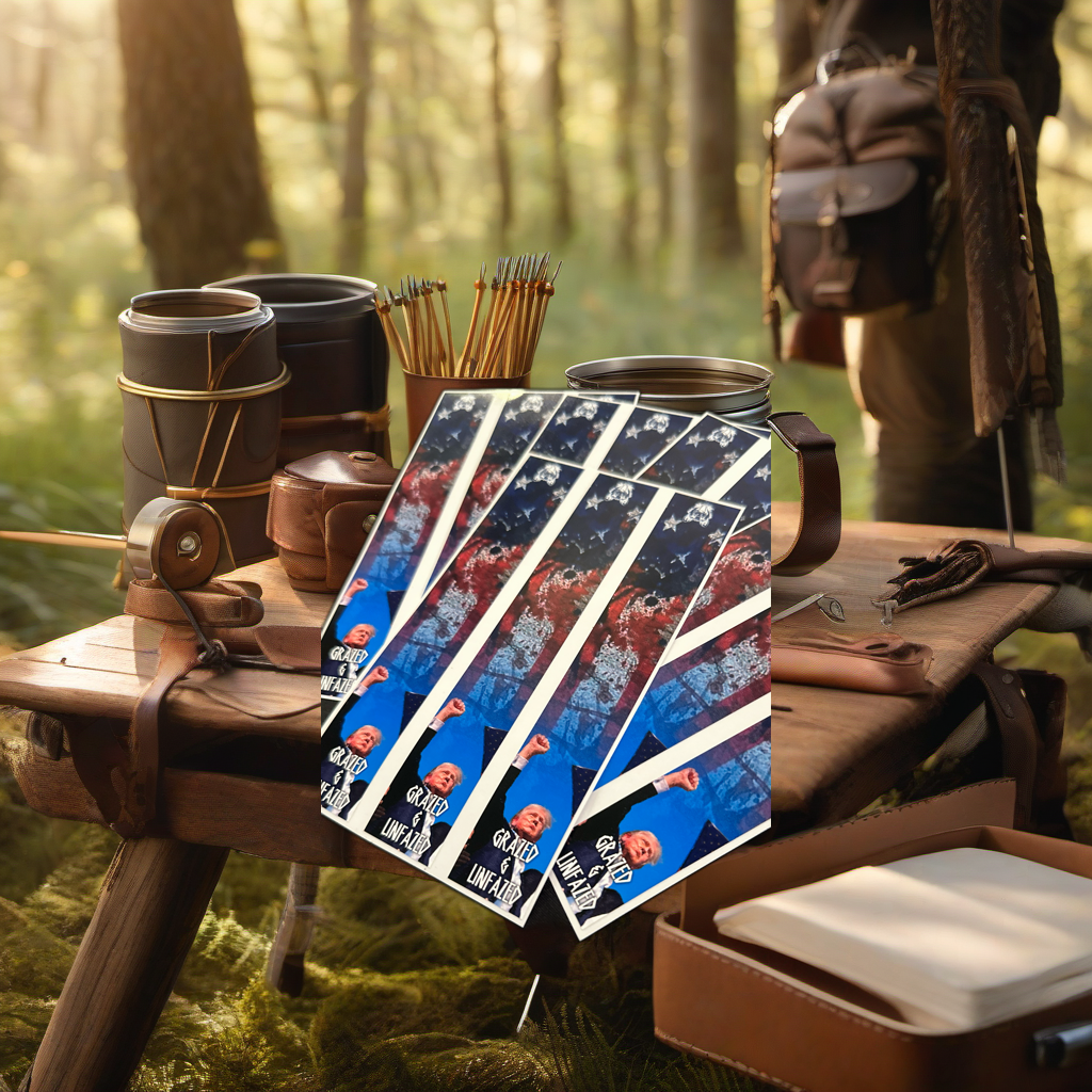 Arrow wraps on rustic wood at golden hour, perfect Father's Day gift setting. | titlex-scene-fathers-day