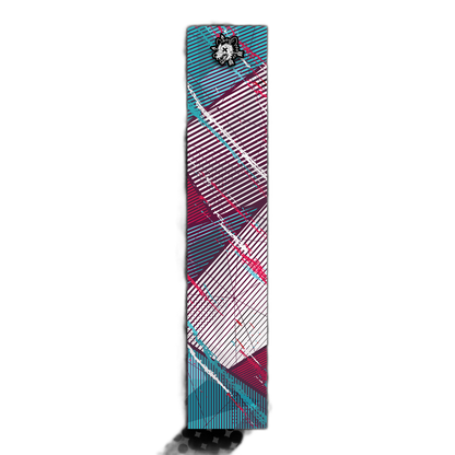 Comic Pop Arrow Wrap: Bright red and yellow comic-style arrow design. | titlex-cutout