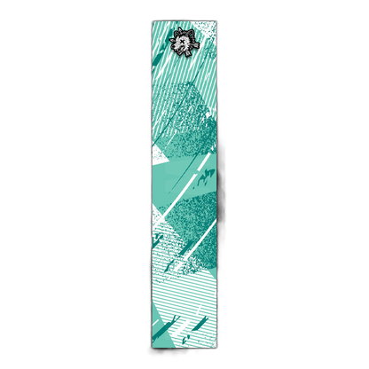 Comic Pop Arrow Wrap: Bright yellow, red, and blue comic-style arrow design. | titlex-cutout