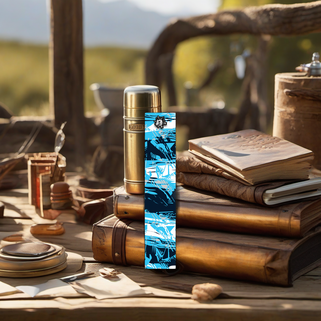 Comic Pop Arrow Wrap on rustic wood at golden hour, perfect Father's Day gift setting. | titlex-scene-fathers-day