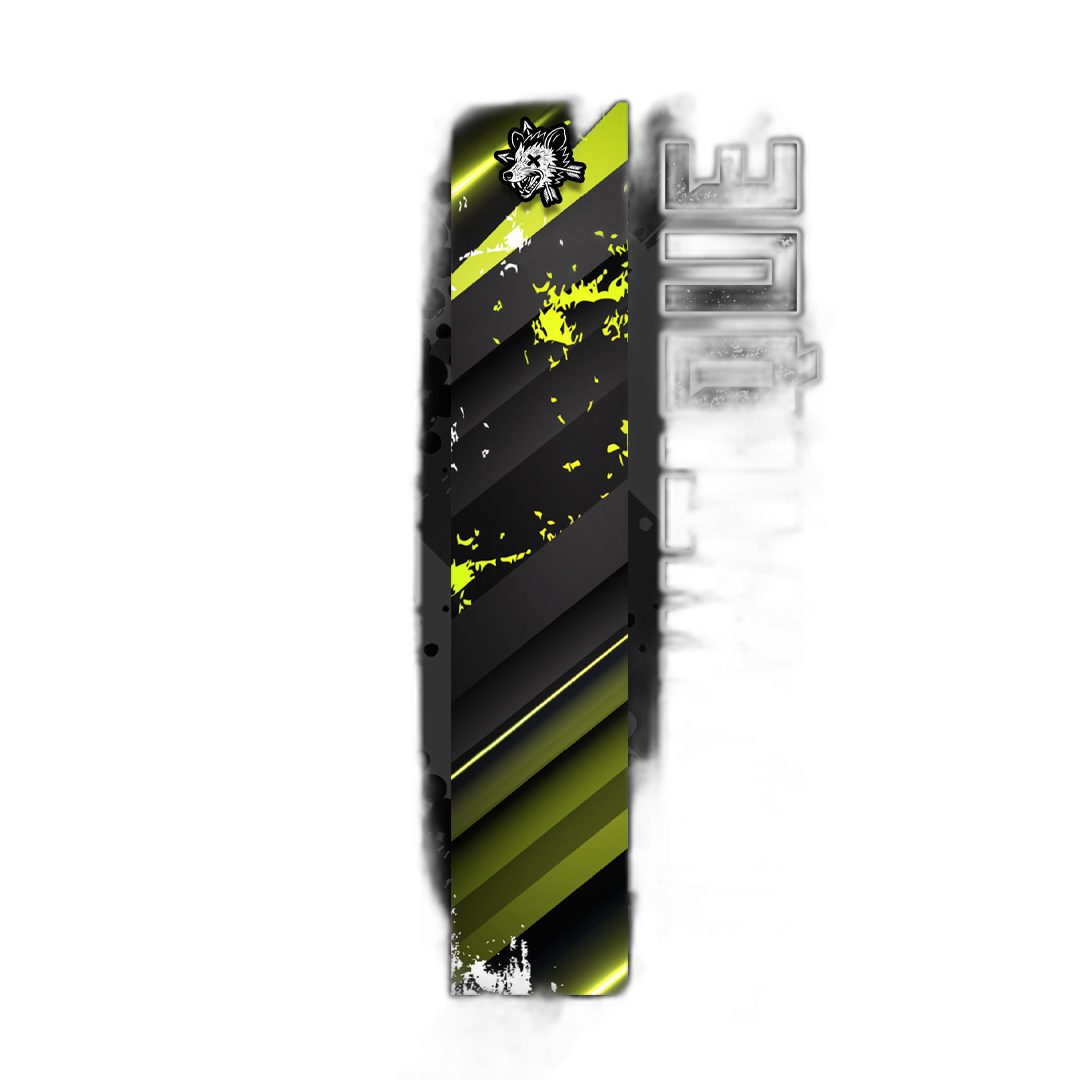 Comic Pop Arrow Wrap: Colorful, stylized arrow design with bold comic book aesthetic. | titlex-cutout