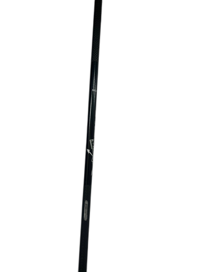Black golf shaft with visible "Mark" branding and stiff side indicator markings. | titlex-cutout