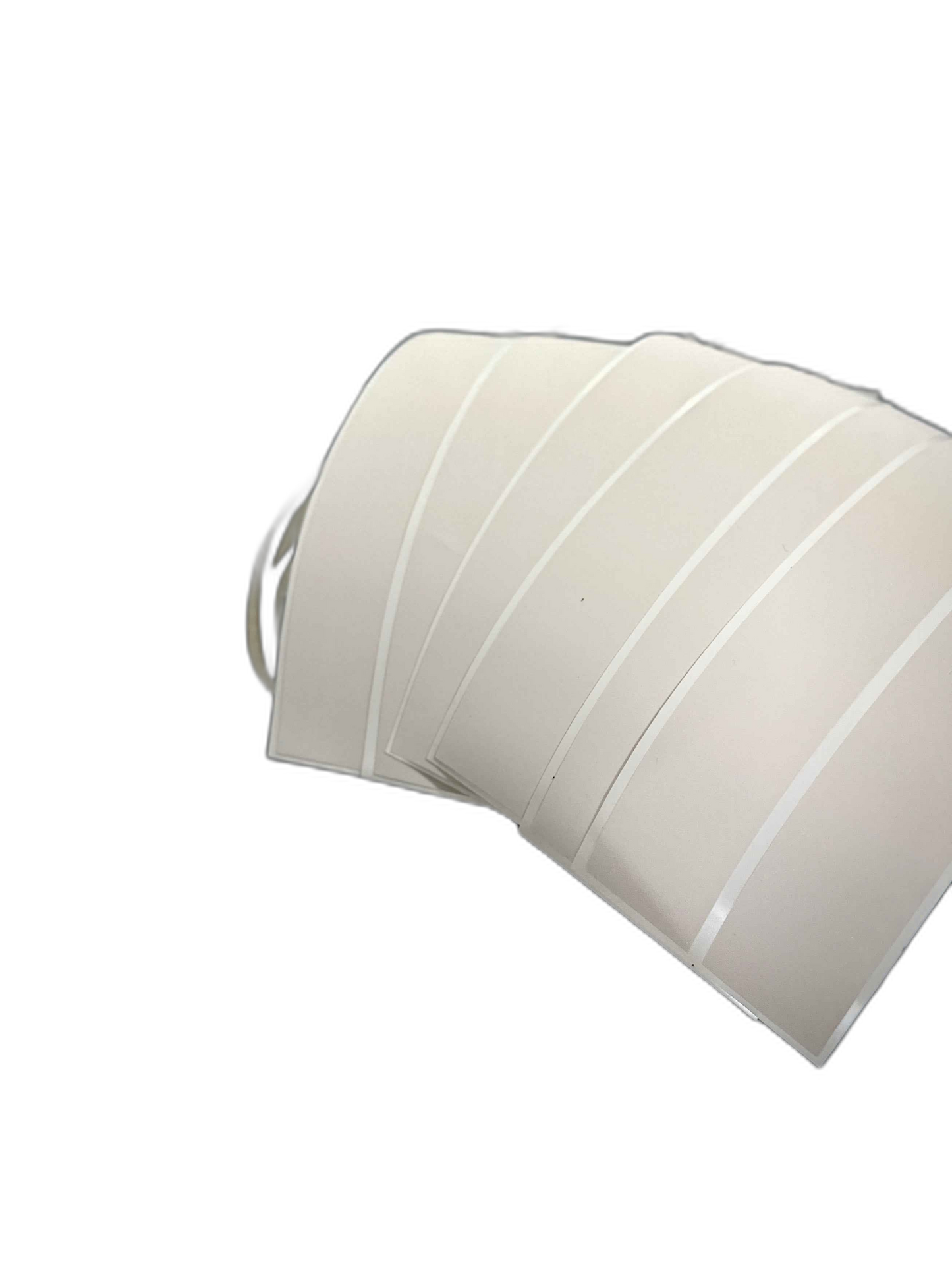 White Diamond Reflective material, stacked rolls of white, reflective surface. | titlex-cutout