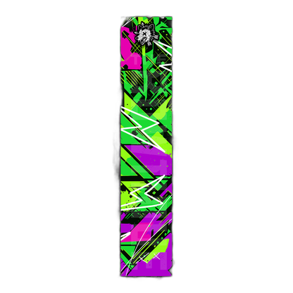 Comic Pop Arrow Wrap, featuring bright colors and comic book style graphics. | titlex-cutout