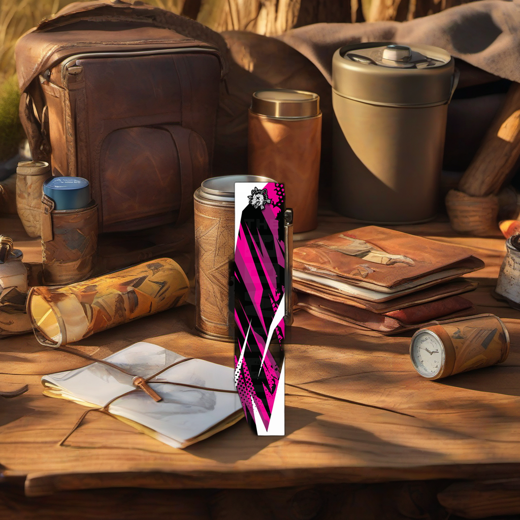 Comic Pop Arrow Wrap on rustic wood at golden hour, perfect Father's Day gift scene. | titlex-scene-fathers-day