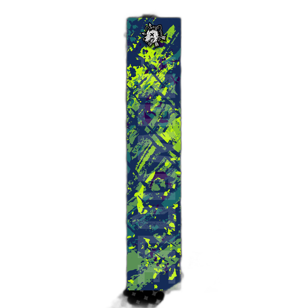 Comic Pop Arrow Wrap: Bright yellow and red comic book style arrow design. | titlex-cutout