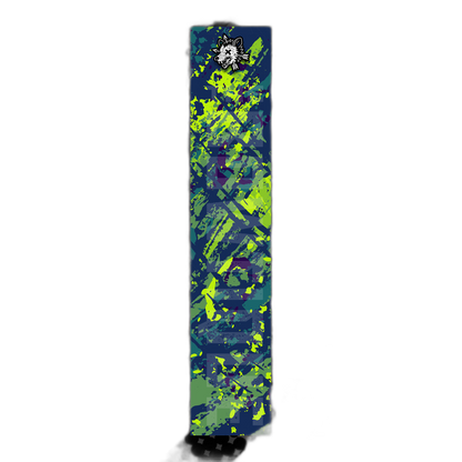 Comic Pop Arrow Wrap: Bright yellow and red comic book style arrow design. | titlex-cutout