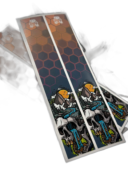 Treasure Island Arrow Wraps: Colorful, themed wraps featuring pirate motifs. | titlex-cutout