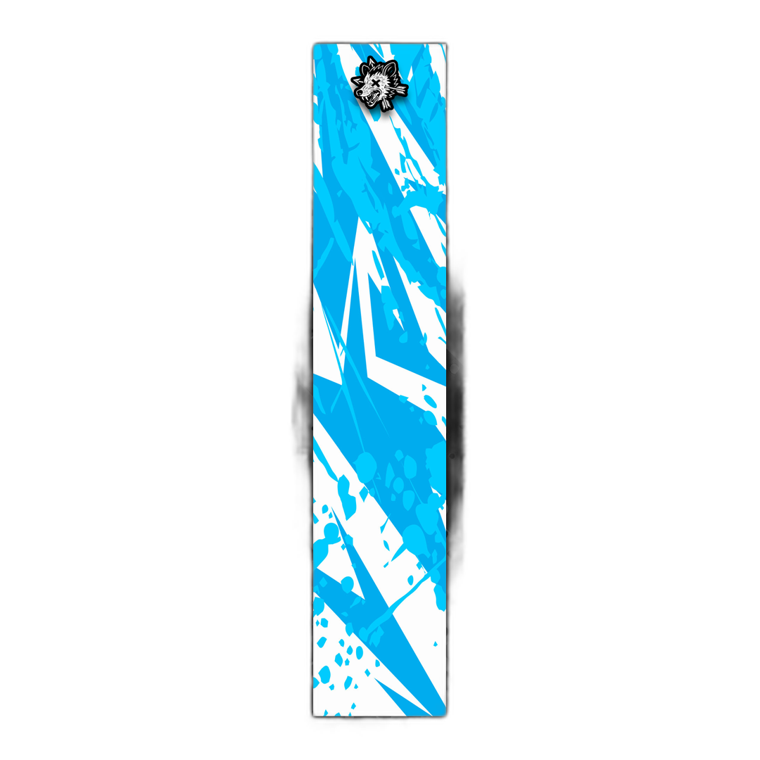 Comic Pop Arrow Wrap: Bright yellow and red comic-style arrow design. | titlex-cutout
