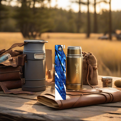 Comic Pop Arrow Wrap on rustic wood at golden hour, perfect Father's Day gift setting. | titlex-scene-fathers-day