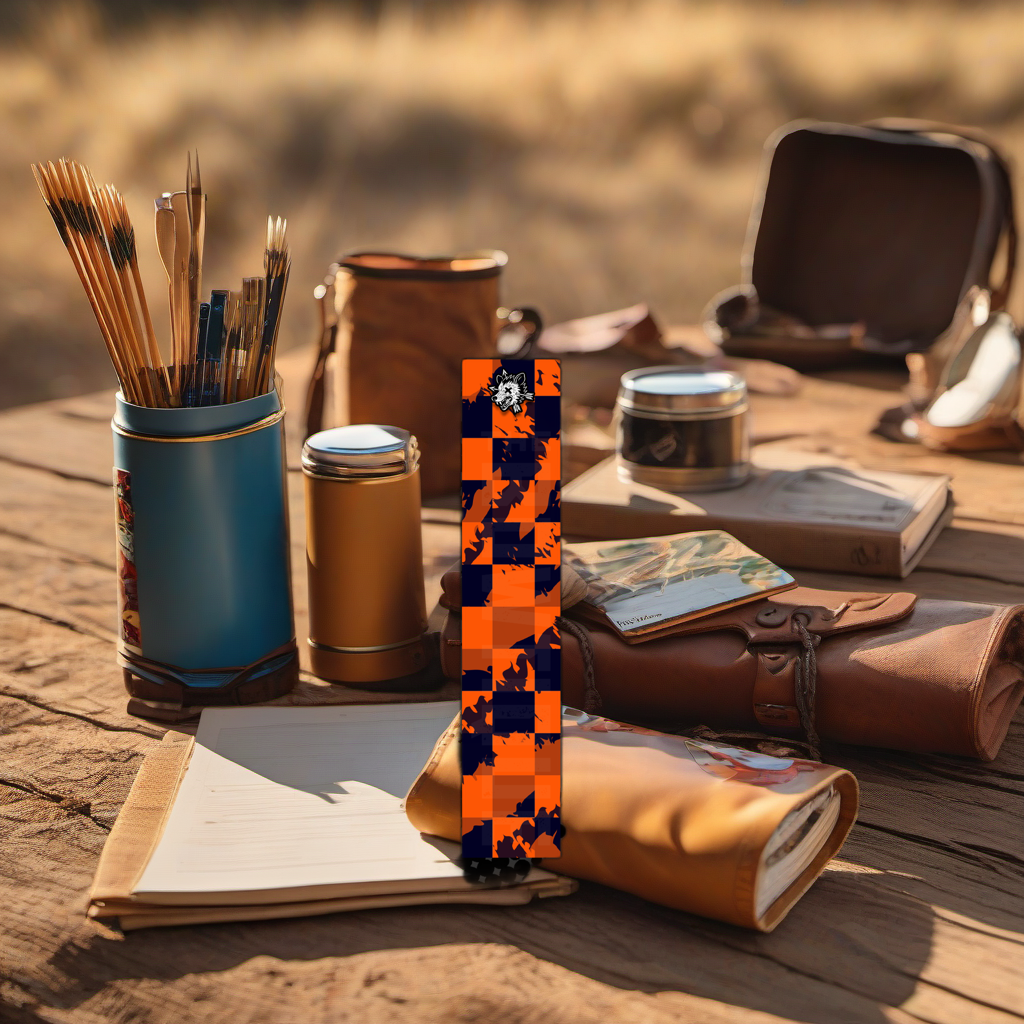 Comic Pop Arrow Wrap on rustic wood at golden hour, perfect Father's Day gift setting. | titlex-scene-fathers-day