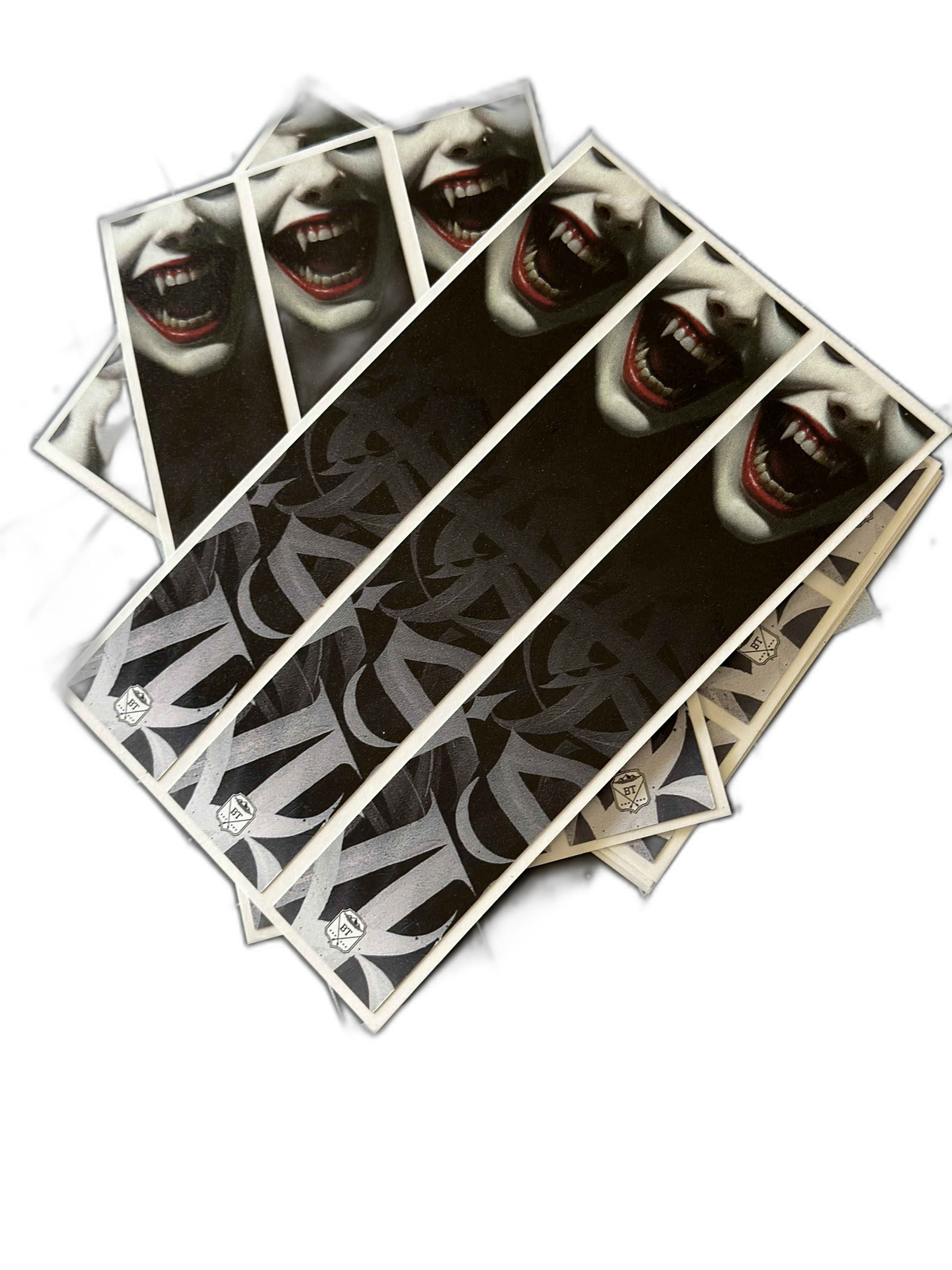 Vamp Arrow Wraps: Black and red patterned wraps with "Vamp" branding. | titlex-cutout