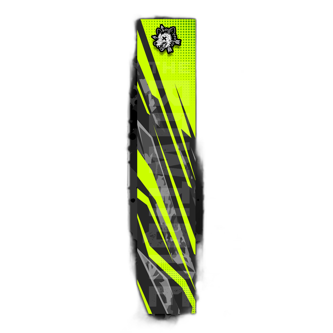 Comic Pop Arrow Wrap: Bright red and yellow packaging with comic book style graphics. | titlex-cutout